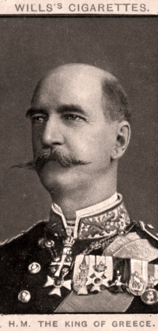 HM Yunanistan Kralı, 1908. by WD and HO Wills
