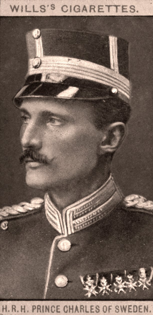 SAİK İsveç Prensi Charles, 1908. by WD and HO Wills