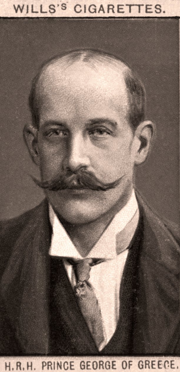 H.R.H. Yunanistan Prensi George, 1908. by WD and HO Wills