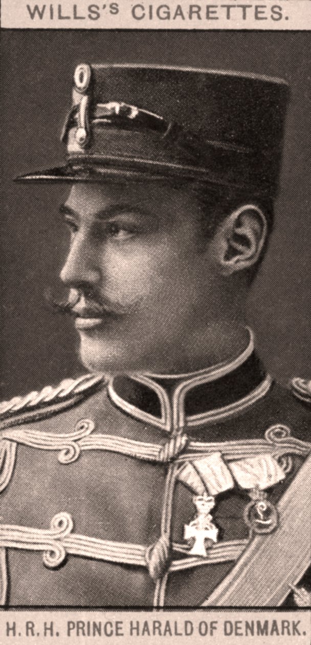 H.R.H. Danimarka Prensi Harold, 1908. by WD and HO Wills