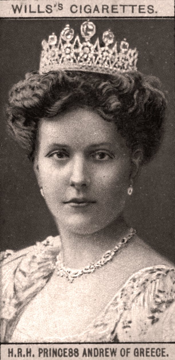 H.R.H. Yunanistan Prensesi Andrew, 1908. by WD and HO Wills