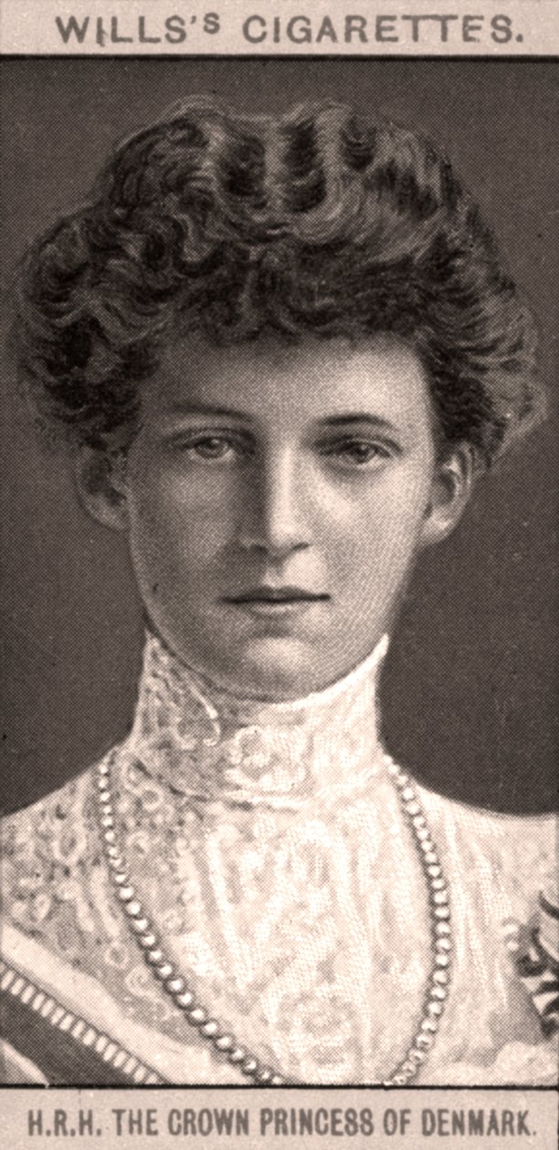 H.R.H Danimarka Veliaht Prensesi, 1908. by WD and HO Wills