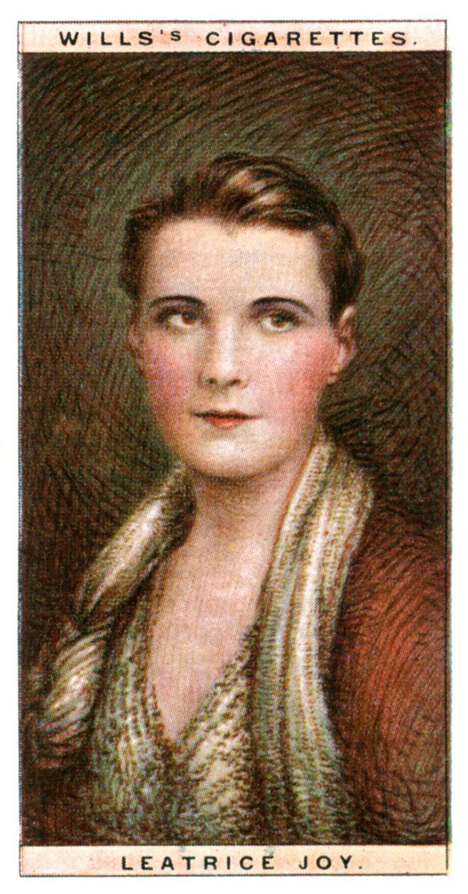 Leatrice Joy 1893-1985, Amerikalı oyuncu, 1928. by WD and HO Wills
