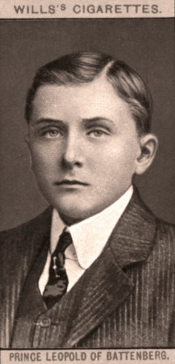 Battenberg Prensi Leopold, 1908. by WD and HO Wills