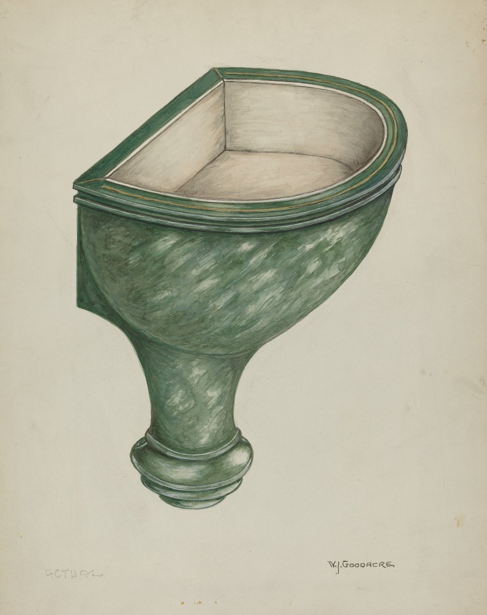 Kutsal Su Yazı Tipi, Santa Barbara by W.J. Goodacre