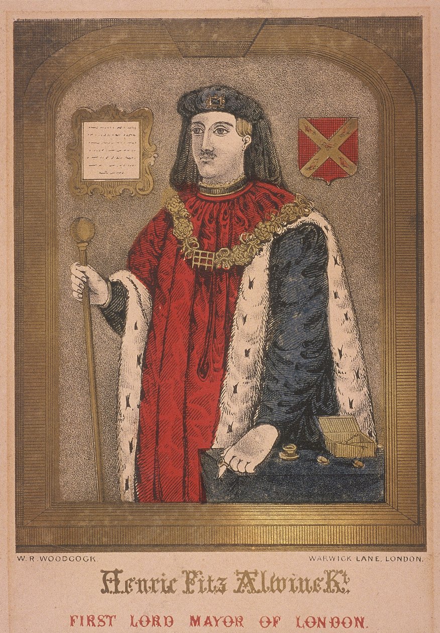 Henry Fitzailwin, c1850 by WR Woodcock