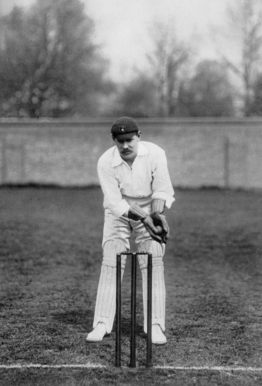 Bill Storer, Derbyshire ve İngiltere kriket oyuncusu, c1899 by William Albert Rouch
