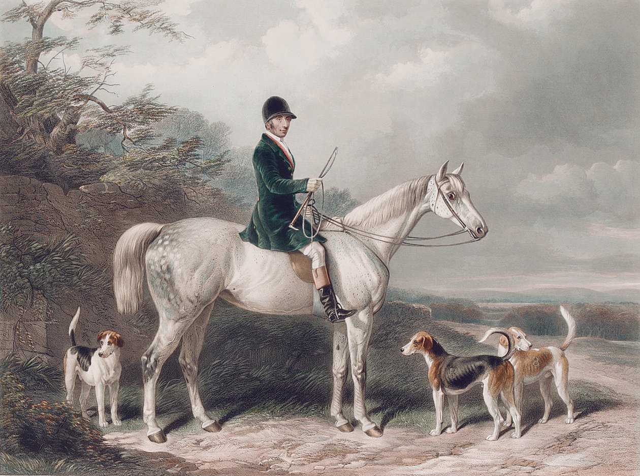 Bay William Long, Bertha üzerinde, E. Hacker tarafından oyulmuş, 1849 by W. Barraud