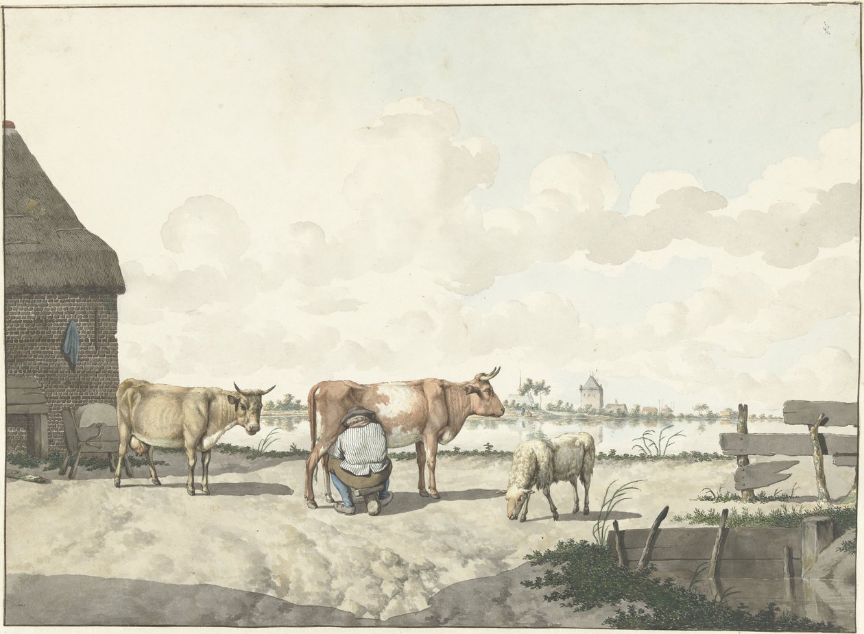 sağım çiftçi by W. Barthautz