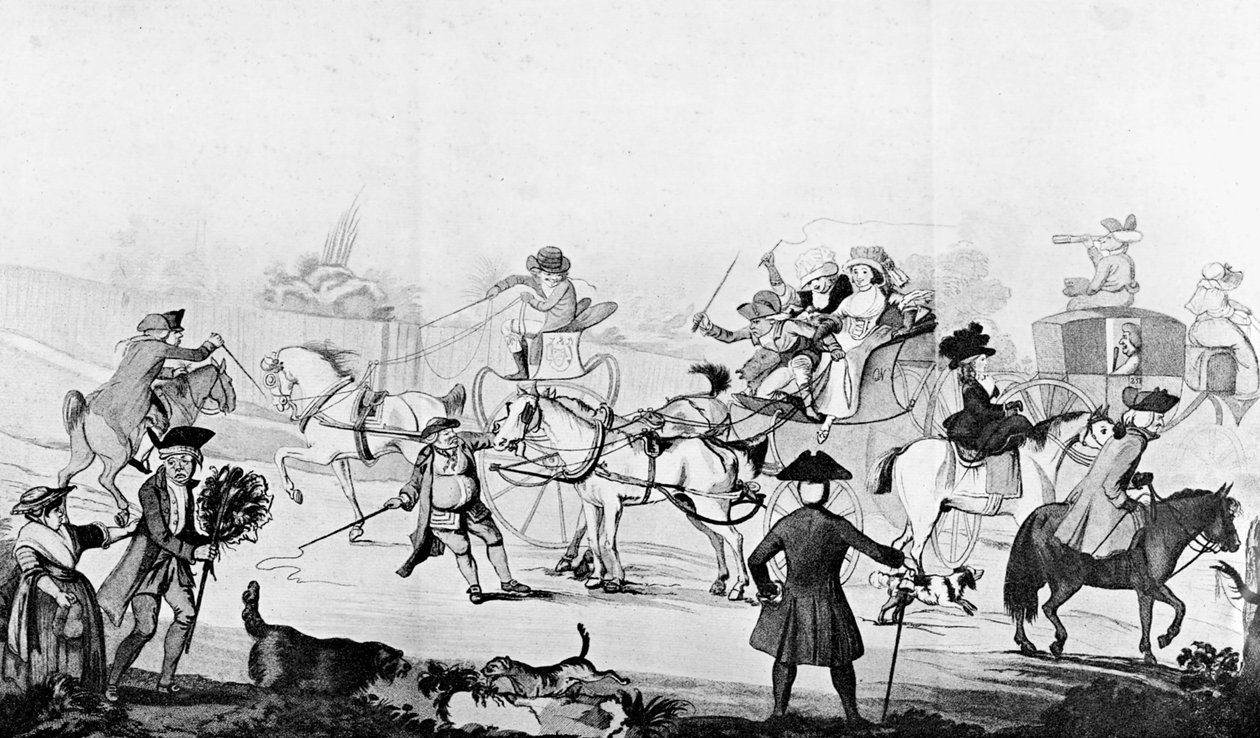 Richmond Tepesi, 1782. by W. Dickinson