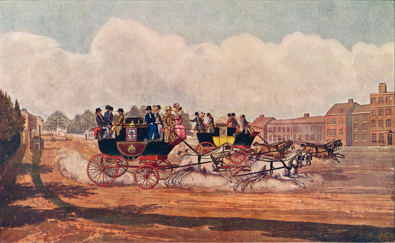 Oxford ve Muhalefet Koçları, 1906 by W Flavell