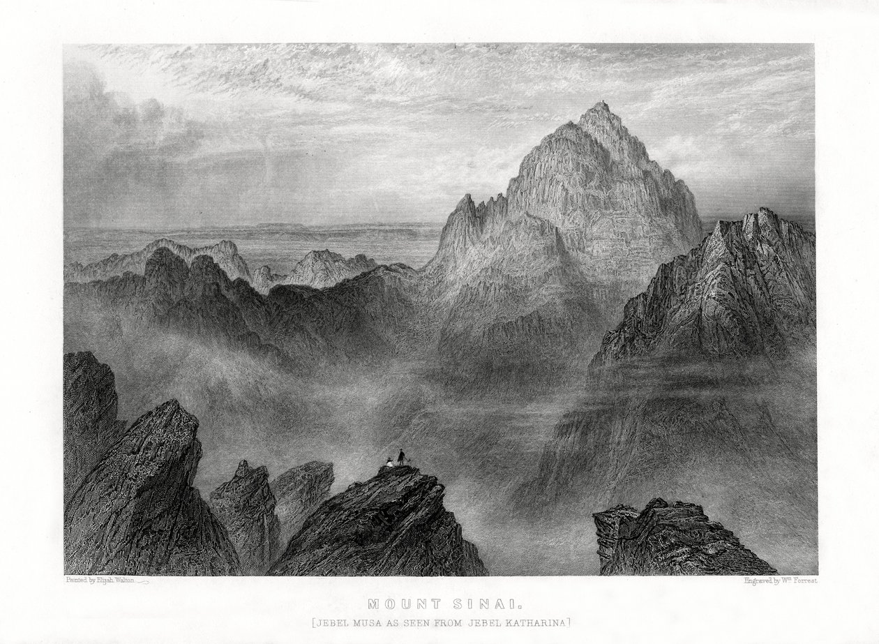 Sina Dağı: Jebel Musa, Jebel Katharina