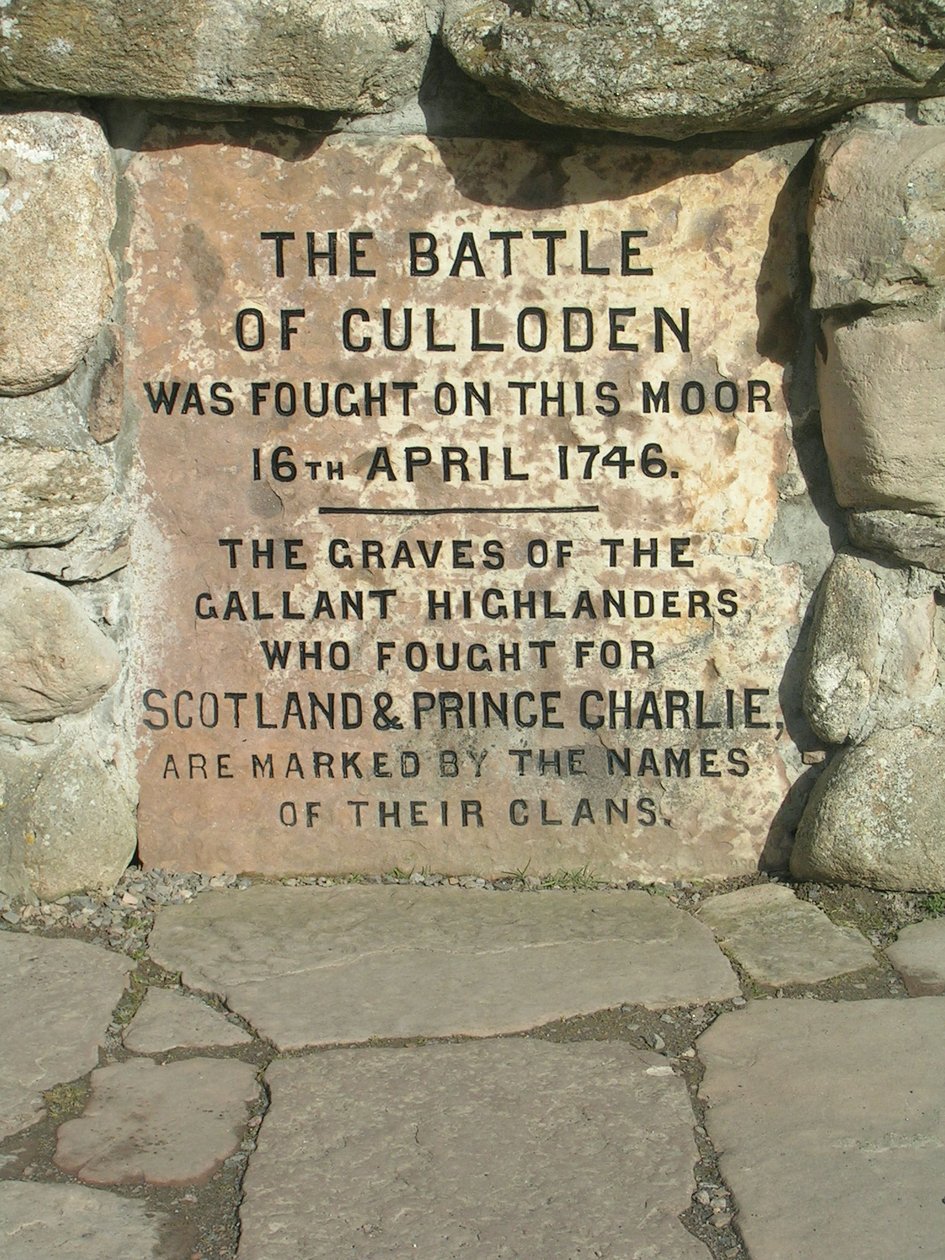 Culloden bozkır savaş alanı anıtı, 21. yüzyılın başlarında (fotoğraf) by John Ward Dunsmore
