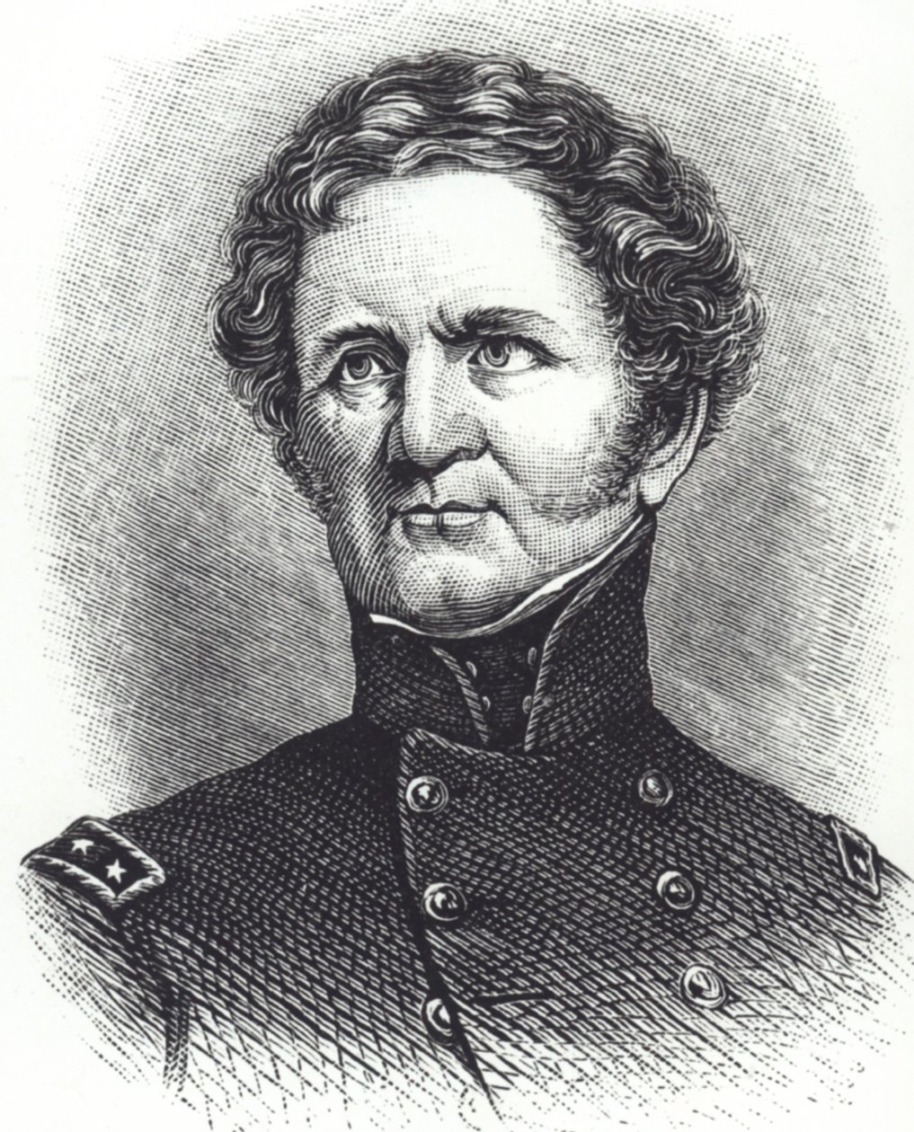 Winfield Scott (gravür) by John Ward Dunsmore