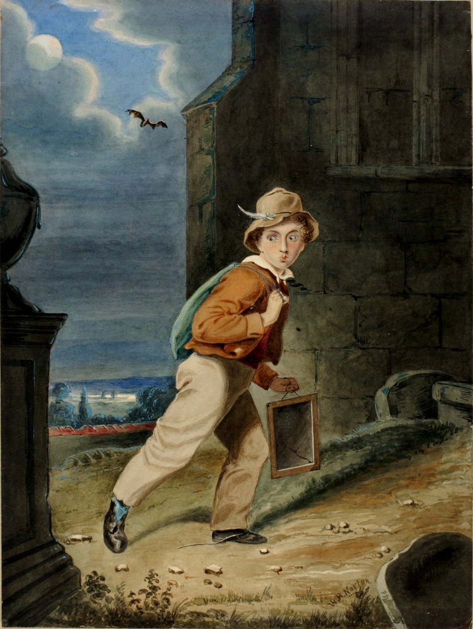 Kısayolu alarak, ca. 1860. by W. H. Norton