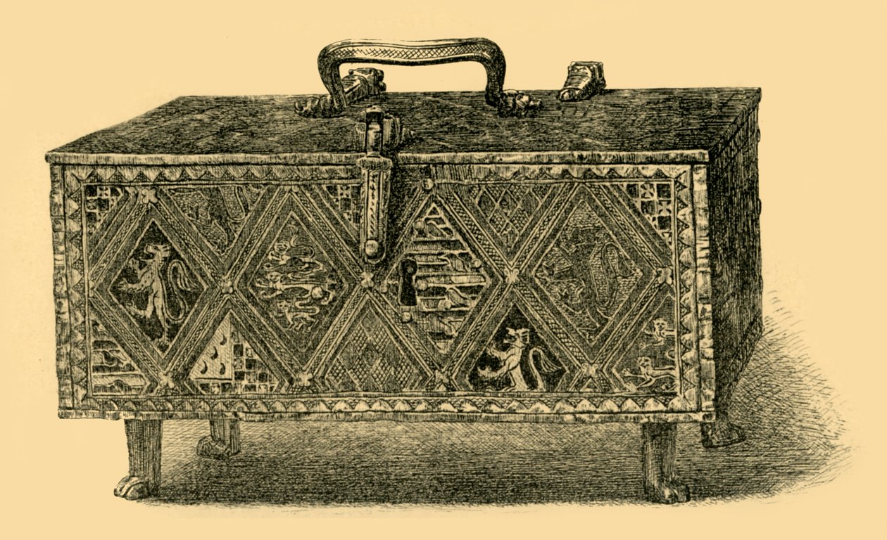 Değerlik Tabutu, c1305-1312, 1881. by W. Harbutt