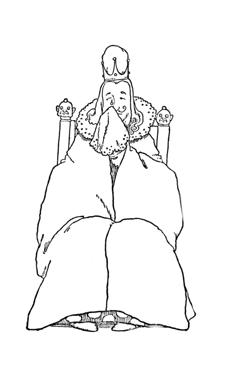 Ve Bir Çocuk Gibi Ağladı, c1930 by William Heath Robinson