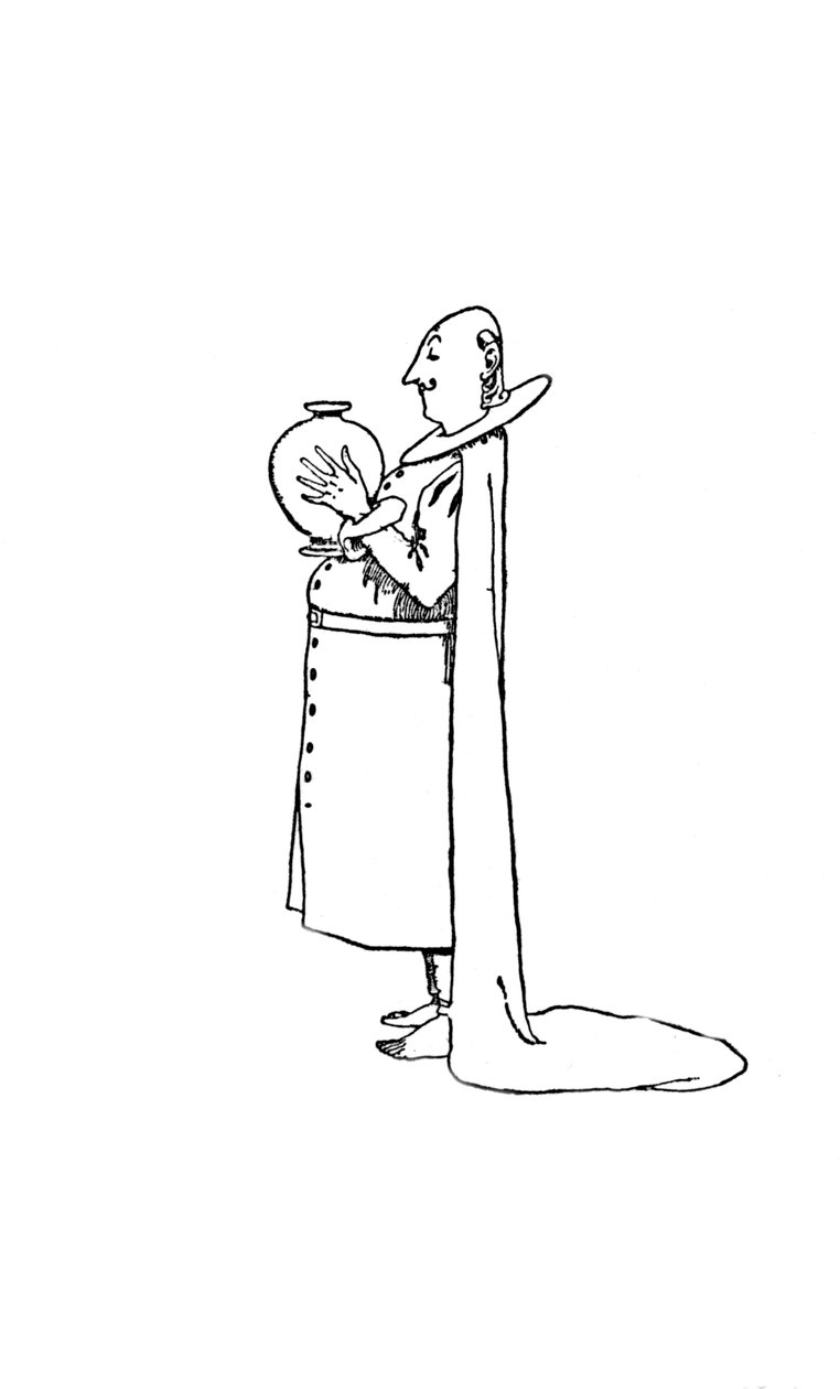 Kabine Meclis Üyeleri Çıplak Ayakla Yürüyorlardı, c1930 by William Heath Robinson