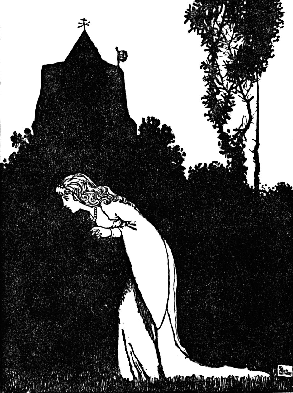 Kilise Bahçesine Giriş Yapmalıyım, c1930 by William Heath Robinson
