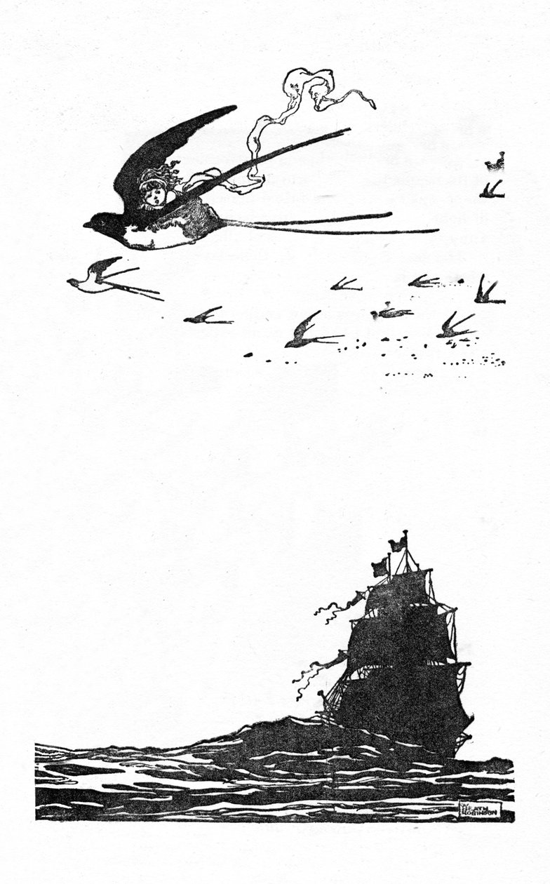 Kırlangıç Havaya Yükseldi, c1930 by William Heath Robinson