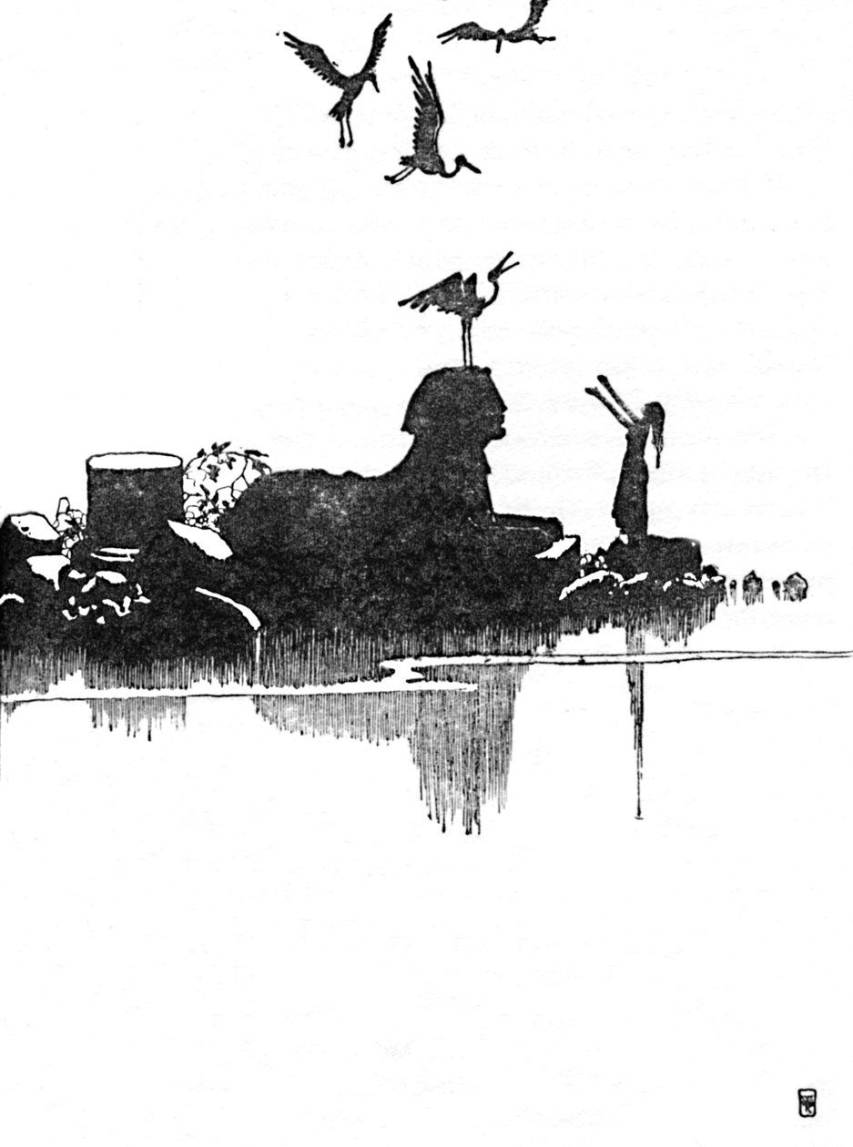 Sonra Leylekleri Gördü, c1930 by William Heath Robinson