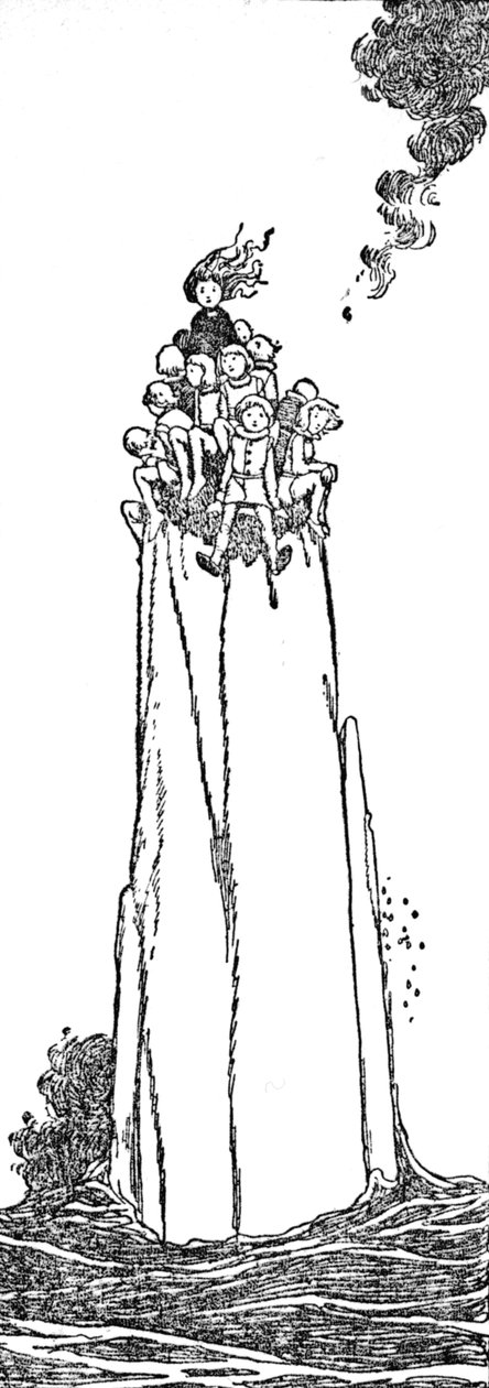 Sadece O ve Onlar İçin Sadece Yer Vardı, c1930 by William Heath Robinson