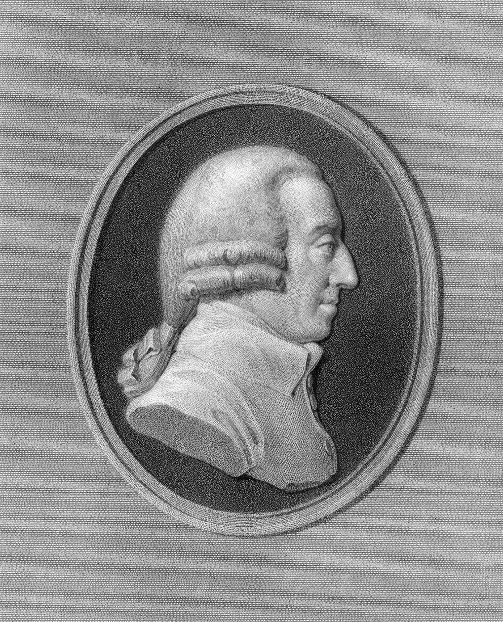 Adam Smith, 18. yüzyıl İskoç filozofu ve ekonomisti, 1836. by W. Holl