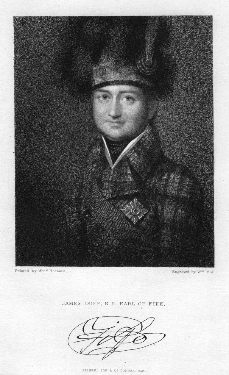 James Duff 1729-1809, 2. Fife Kontu, 1830. by W. Holl