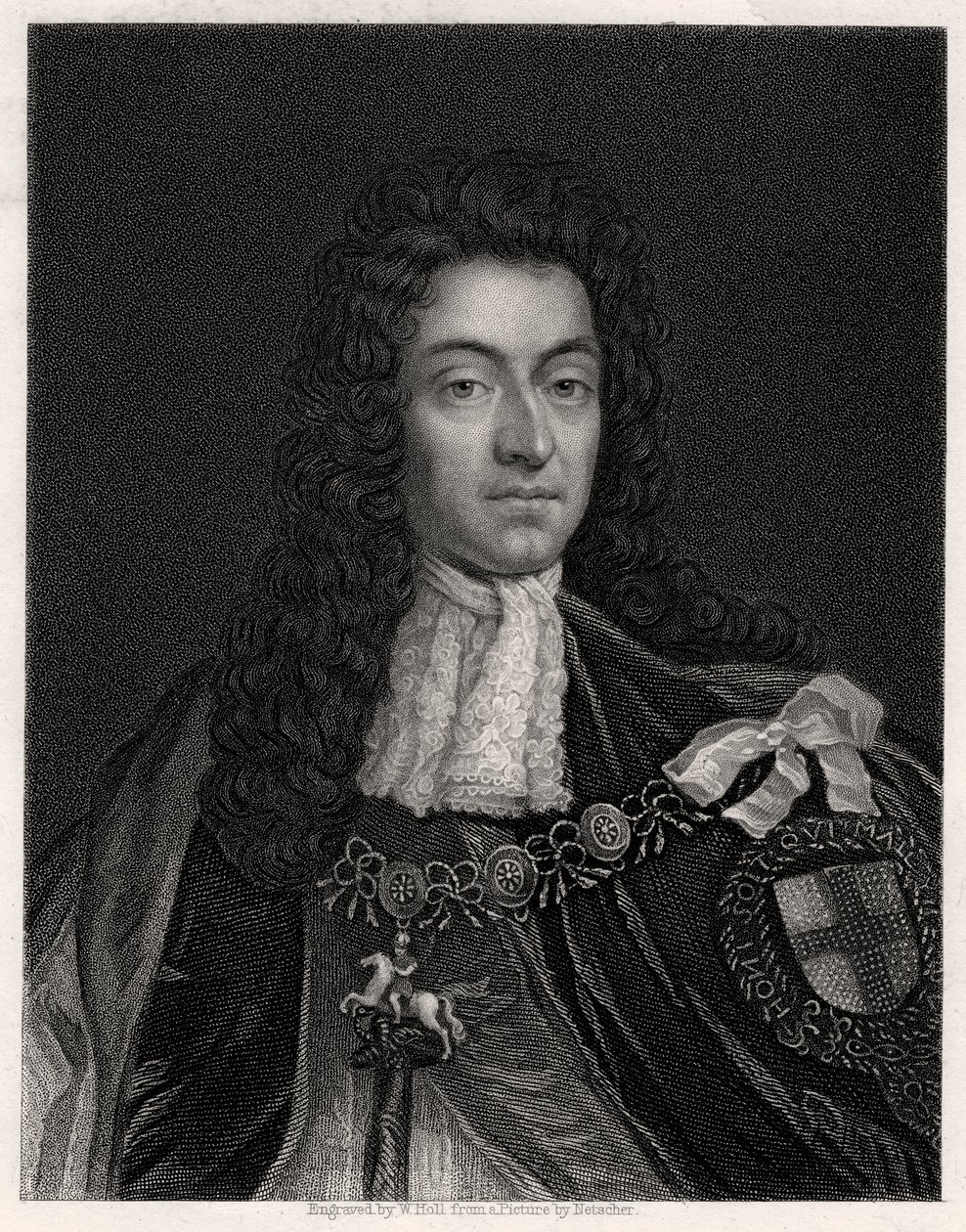 Kral William III, 19. yüzyıl by W. Holl