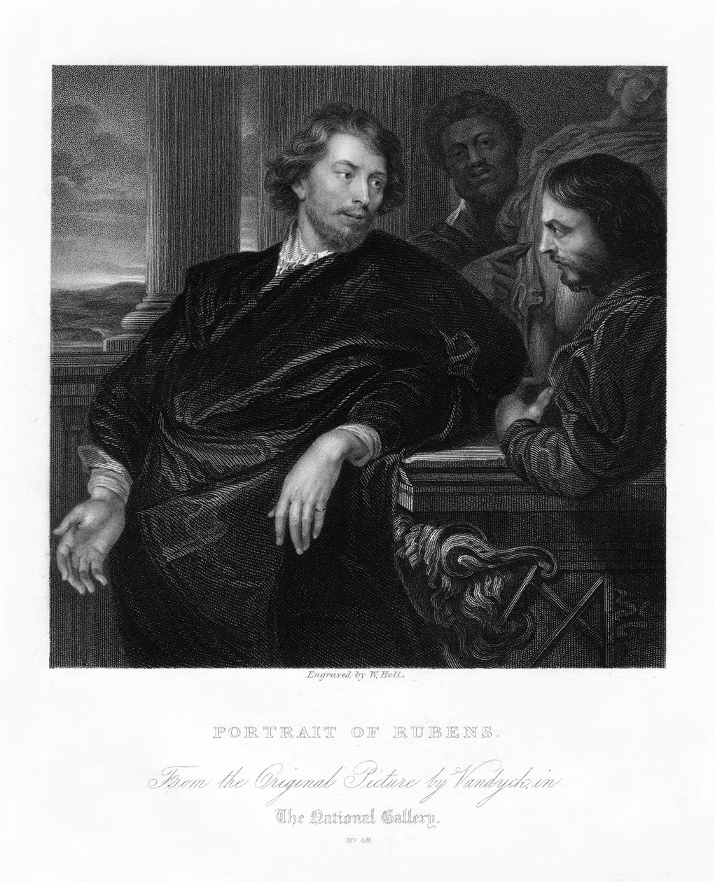 Peter Paul Rubens, Flaman sanatçı, 17. yüzyılın başları, 19. yüzyıl. by W. Holl