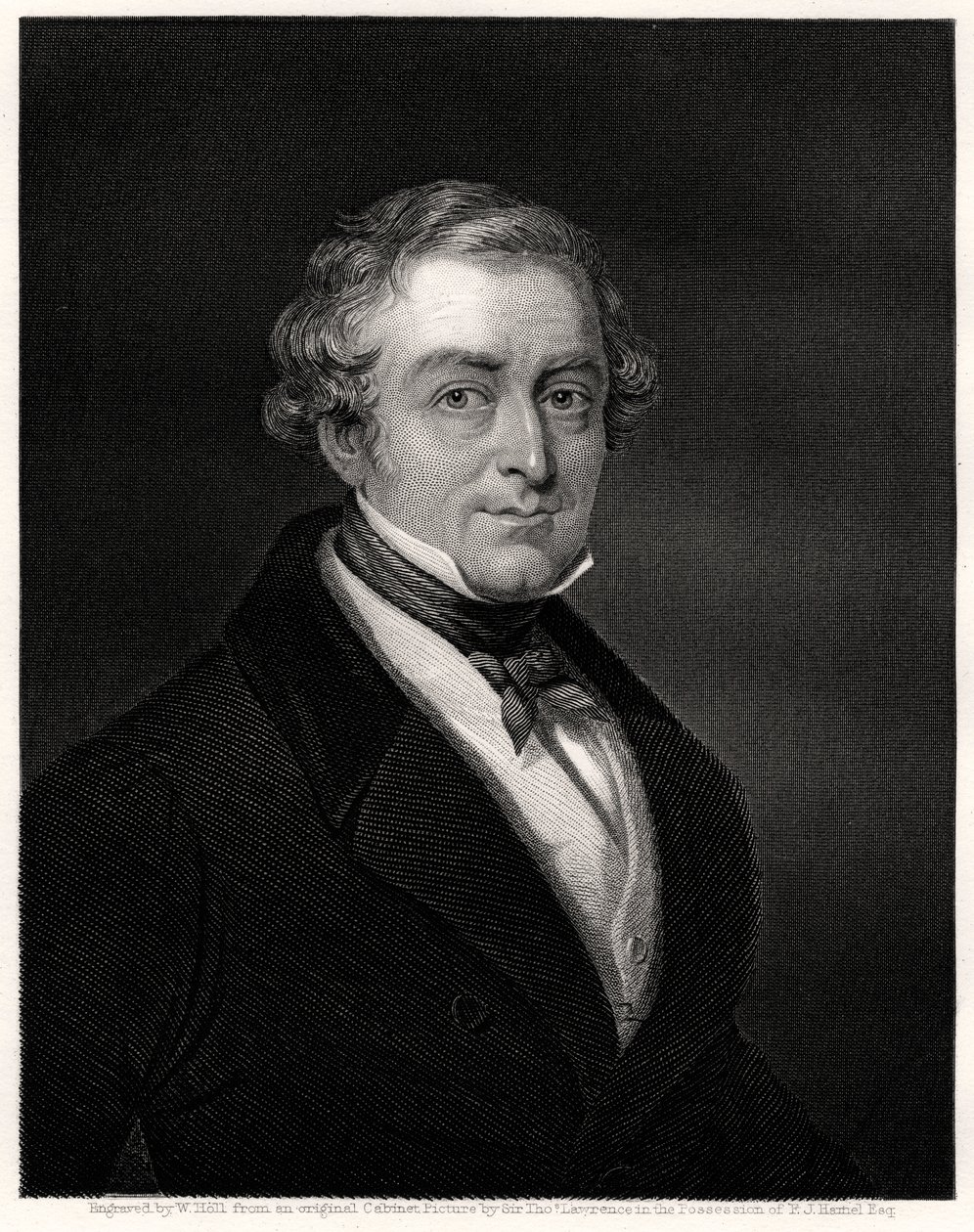 Sir Robert Peel, Britanya Başbakanı, 19. yüzyıl by W. Holl