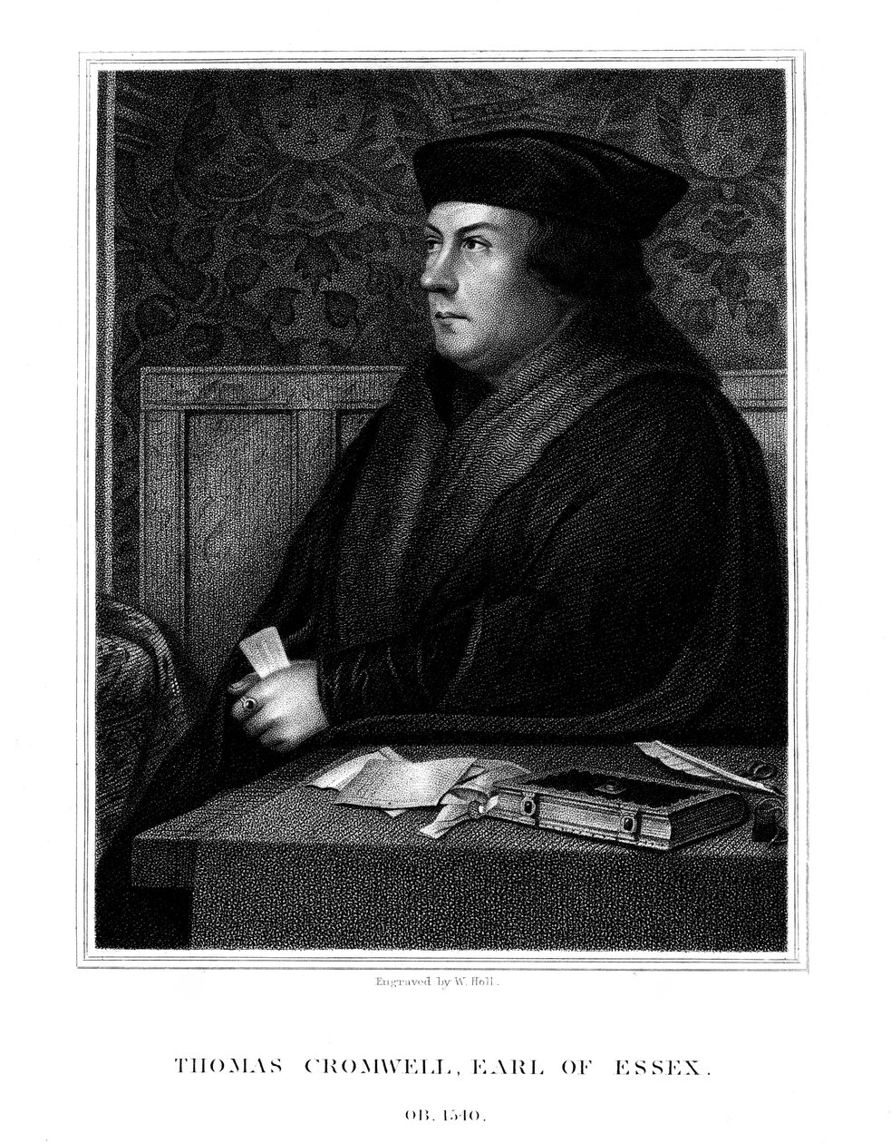 Thomas Cromwell, 1. Essex Kontu, İngiliz devlet adamı, 1823. by W. Holl