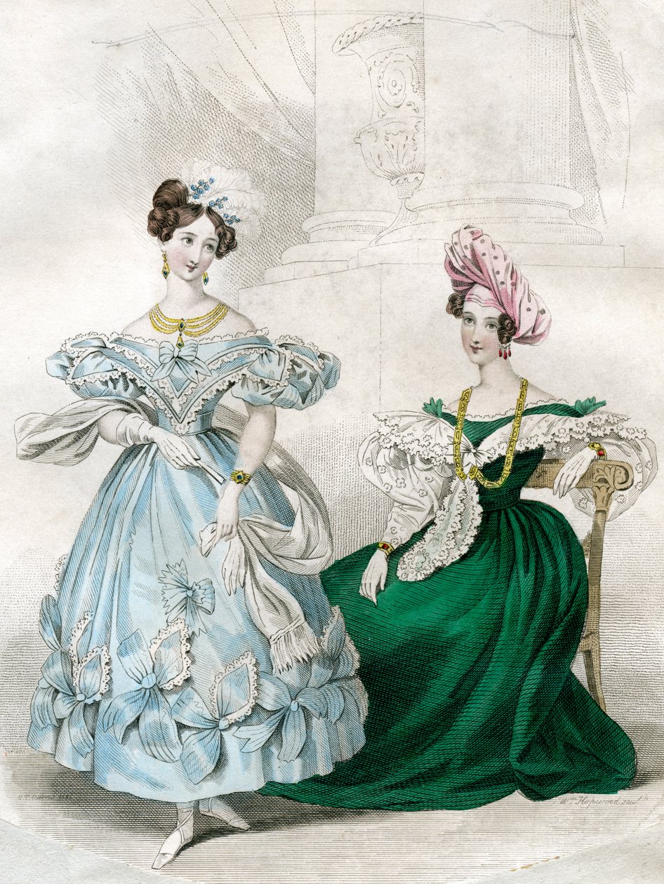 Kadın modası, c1830s by W Hopwood