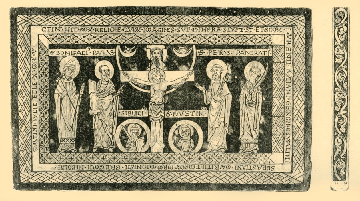 Hildesheim Taşınabilir Sunağı, c1160-1170, 1881. by W Jones
