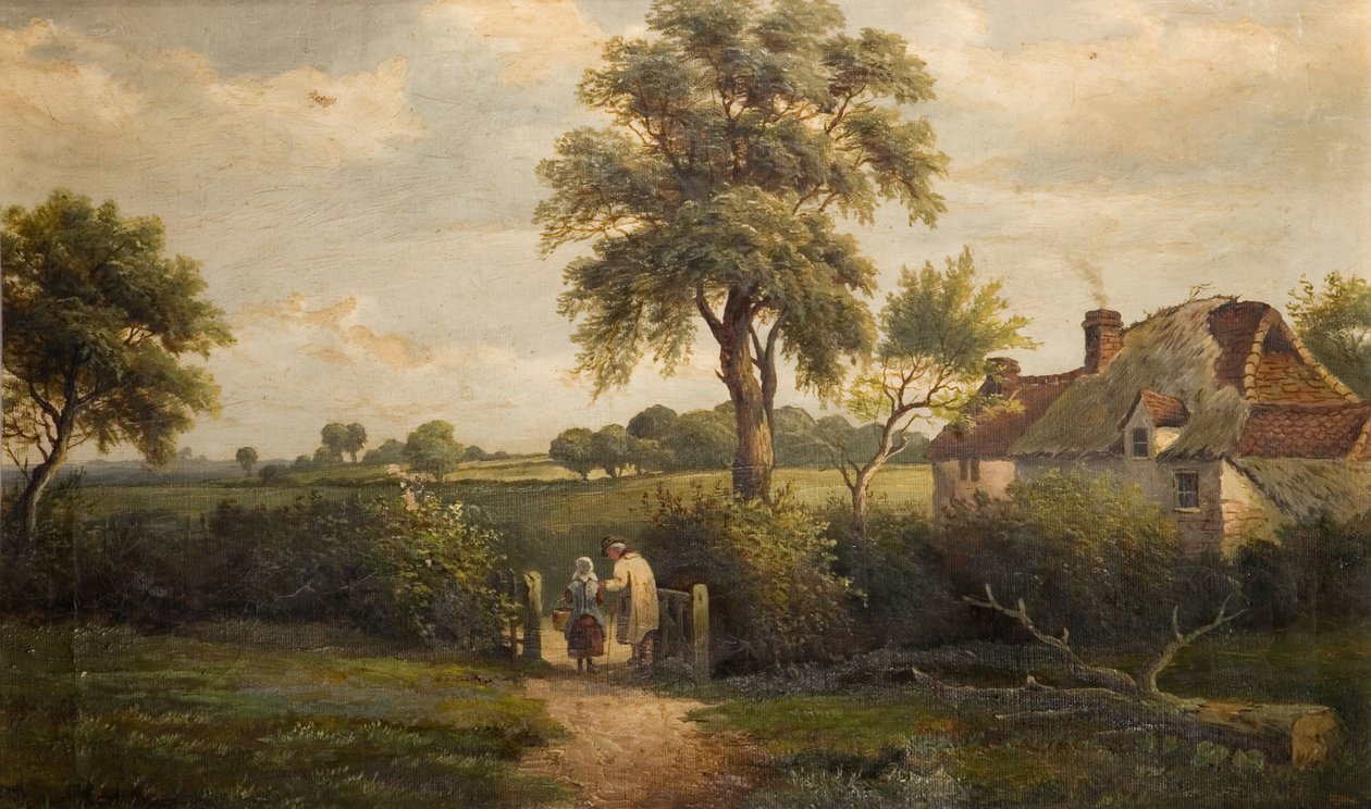 Kulübe Sahnesi, Marston Green, 1870. by W P Cartwright