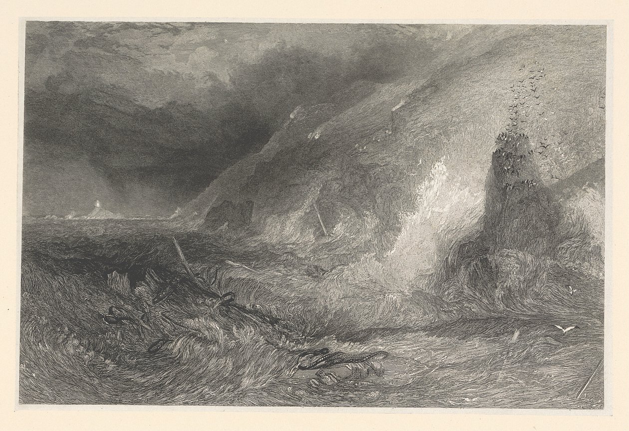 Longships Deniz Feneri, Land's End by W. R. Smith