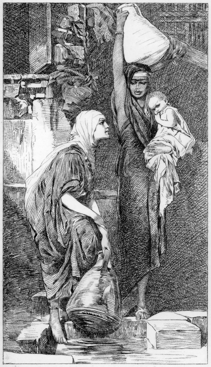 İlkbaharda Bir Fellah Kadın, c1880-1882. by W. Unger