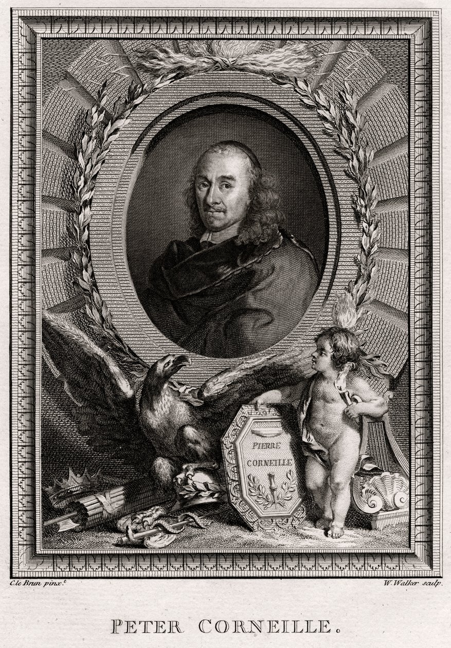 Peter Corneille, 1774 by W. Walker