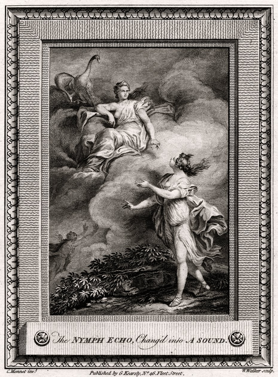 Sese Dönüşen Peri Yankısı, 1774 by W. Walker