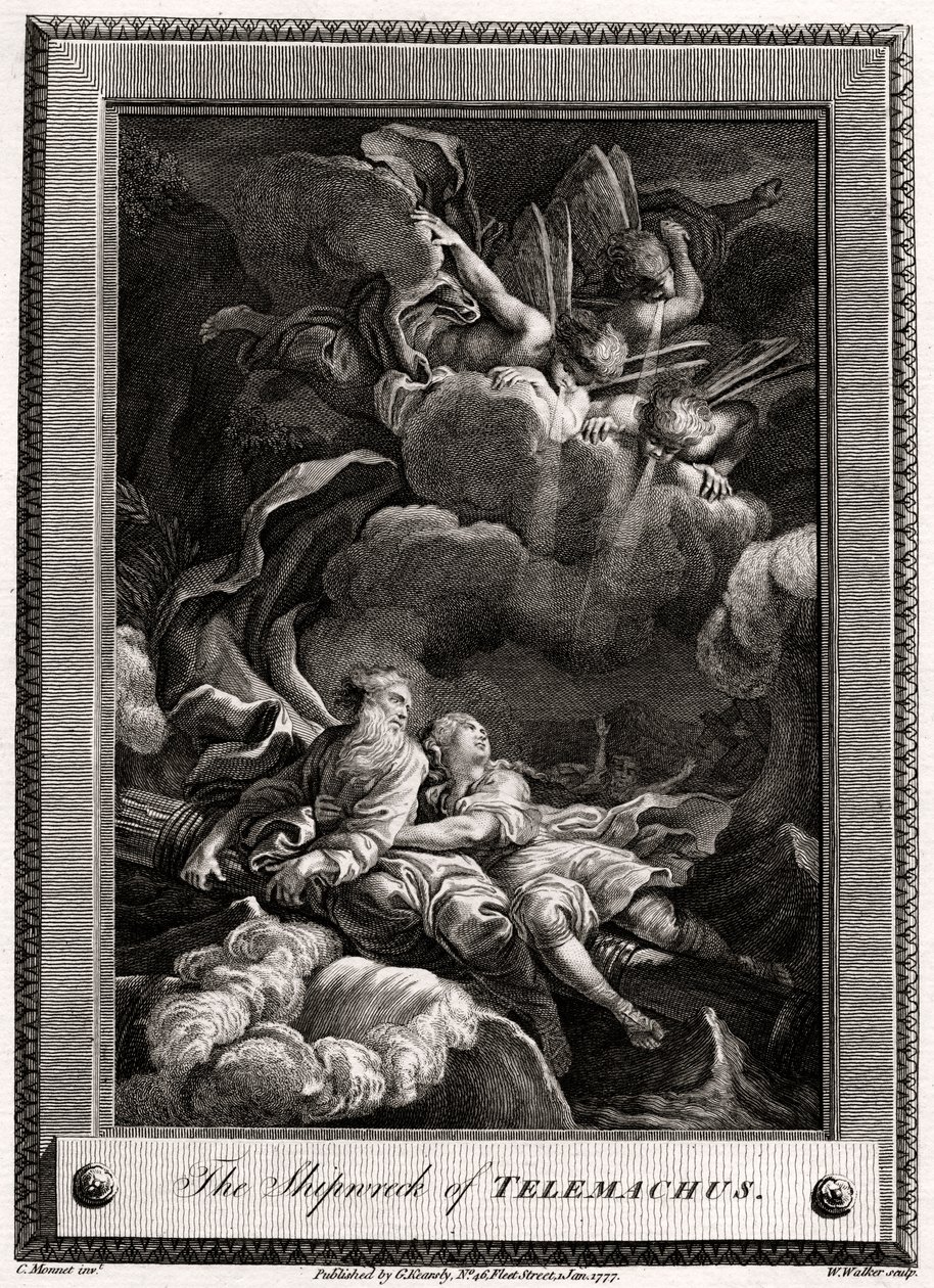 Telemachus Batığı, 1777 by W. Walker
