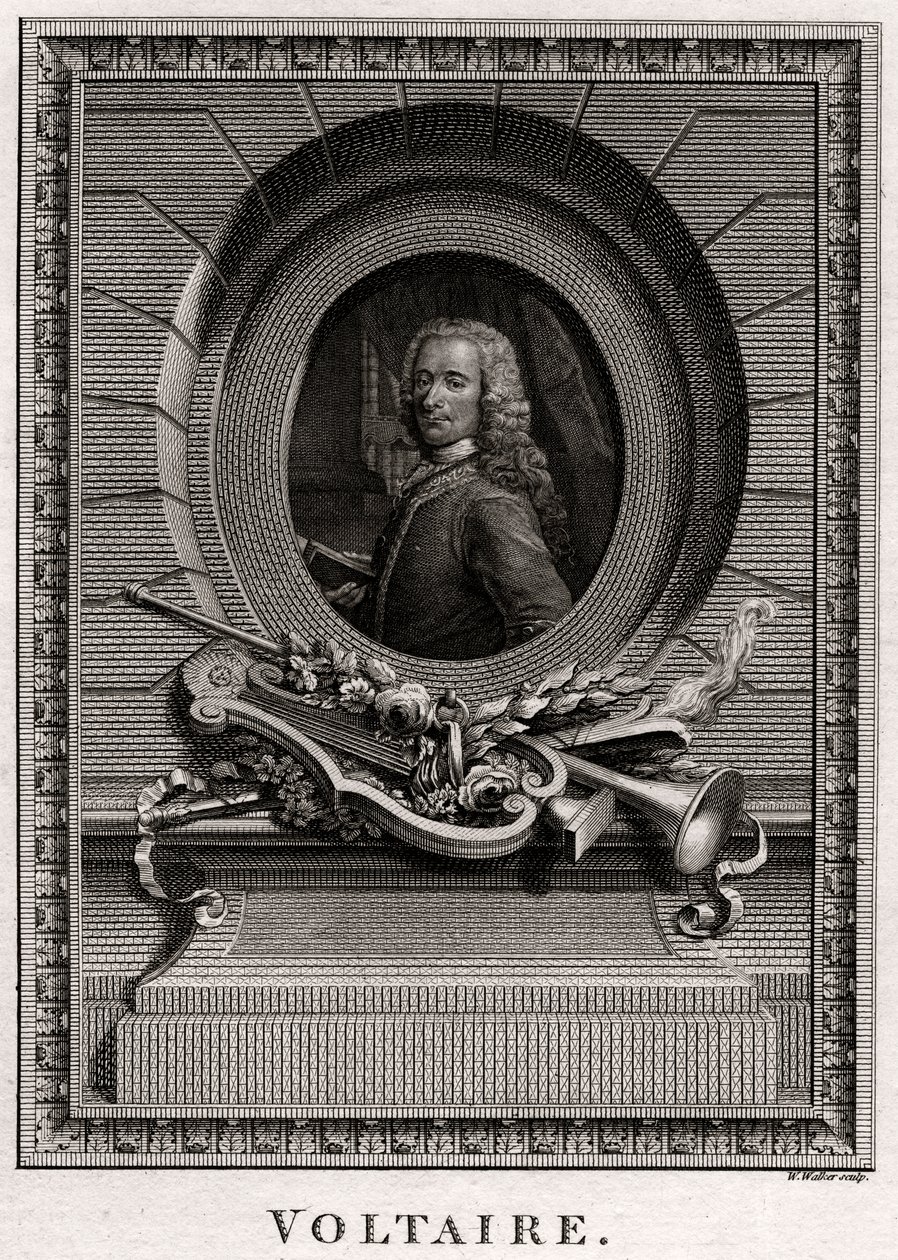 Voltaire, 1774 by W. Walker