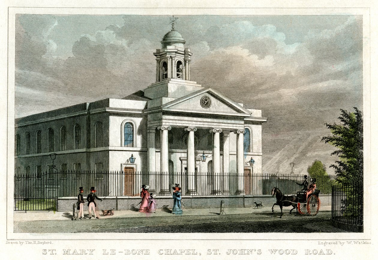 St Mary le Bone Şapeli, St John