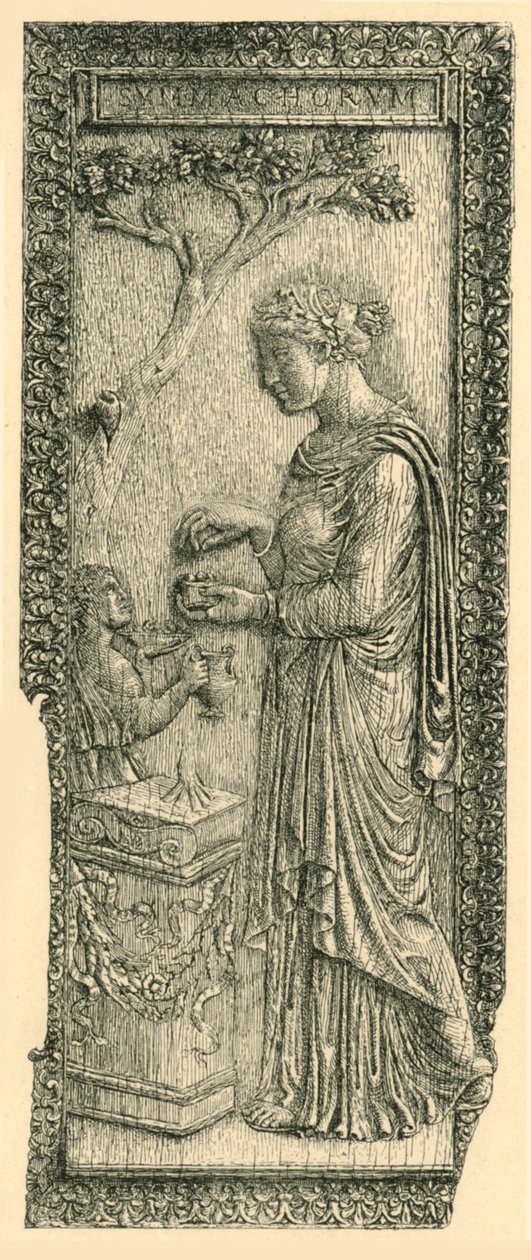 Symmachi Paneli, 4. yüzyılın sonu veya 5. yüzyılın başı, 1881. by W. Wise