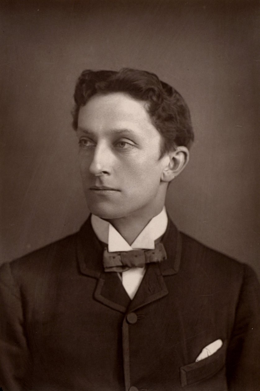 ""Johnston Forbes-Robertson (1853-1937) (woodburytype) by W. and D. (after) Downey