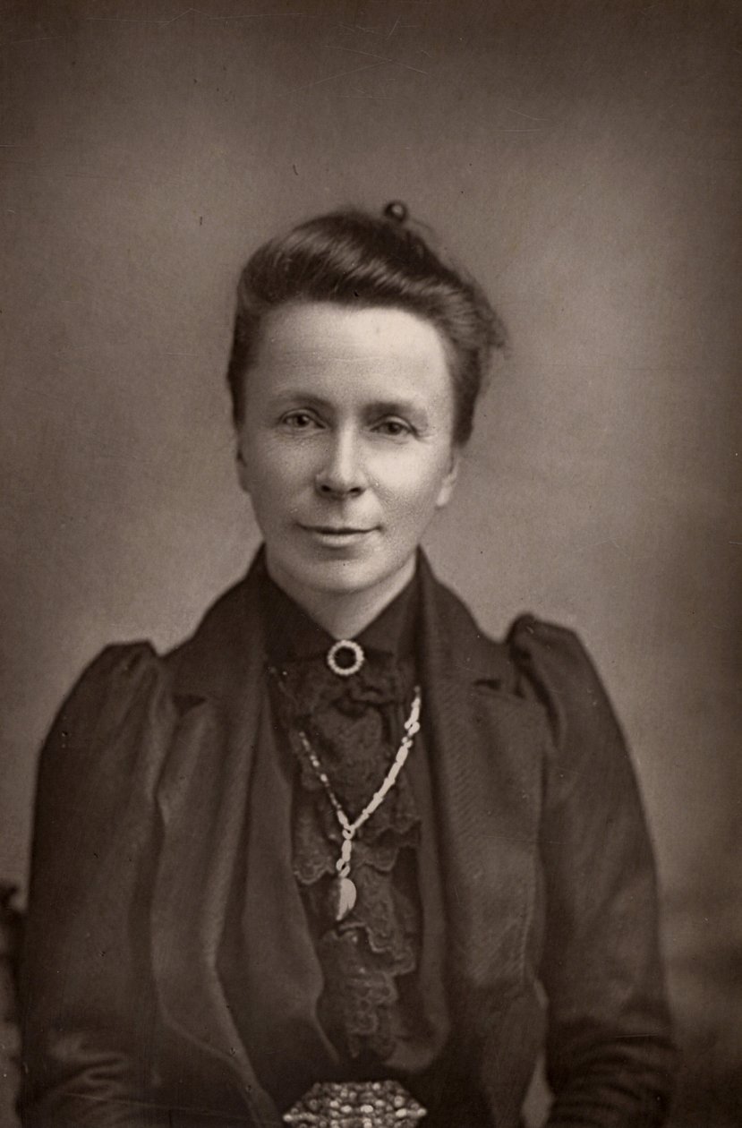 ""Bayan Sophia Bryant (doğum adı Willock - 1850-1922) by W. and D. (after) Downey