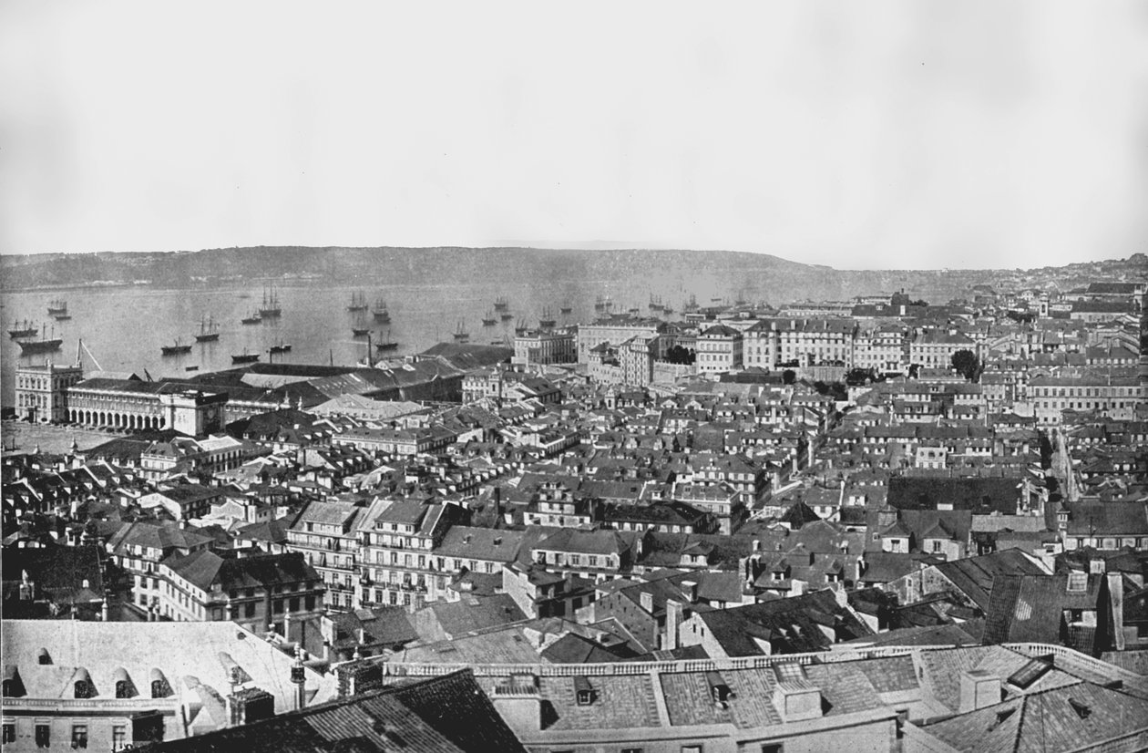 Lizbon, Portekiz, 1895. by W and S Ltd