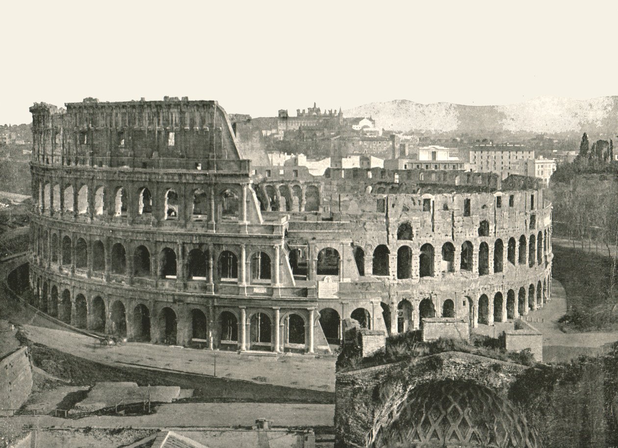 Kolezyum, Roma, İtalya, 1895. by W and S Ltd
