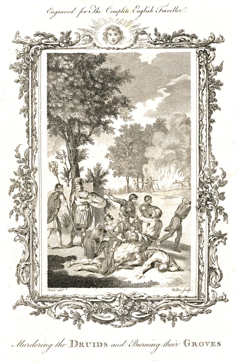 Druidleri Öldürmek, c.1771-1772 by Walker