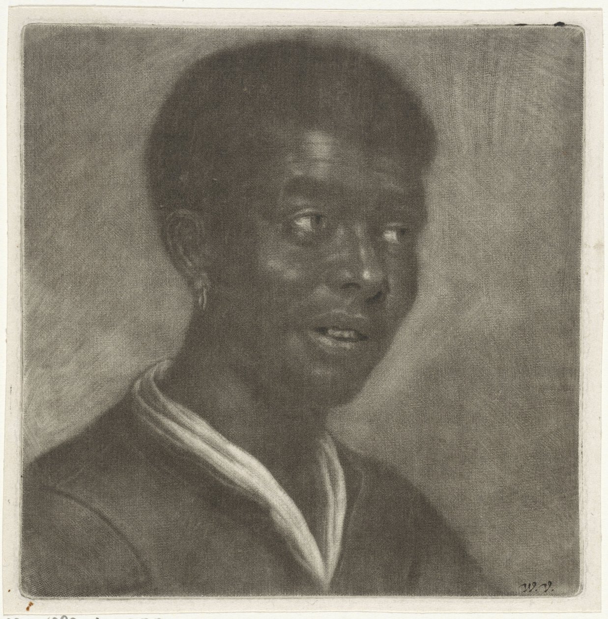 Siyah bir adamın başı, c.1660-70 by Wallerant Vaillant