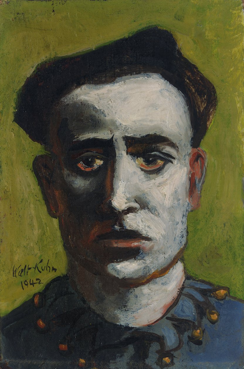 Bere ile palyaço by Walt Kuhn